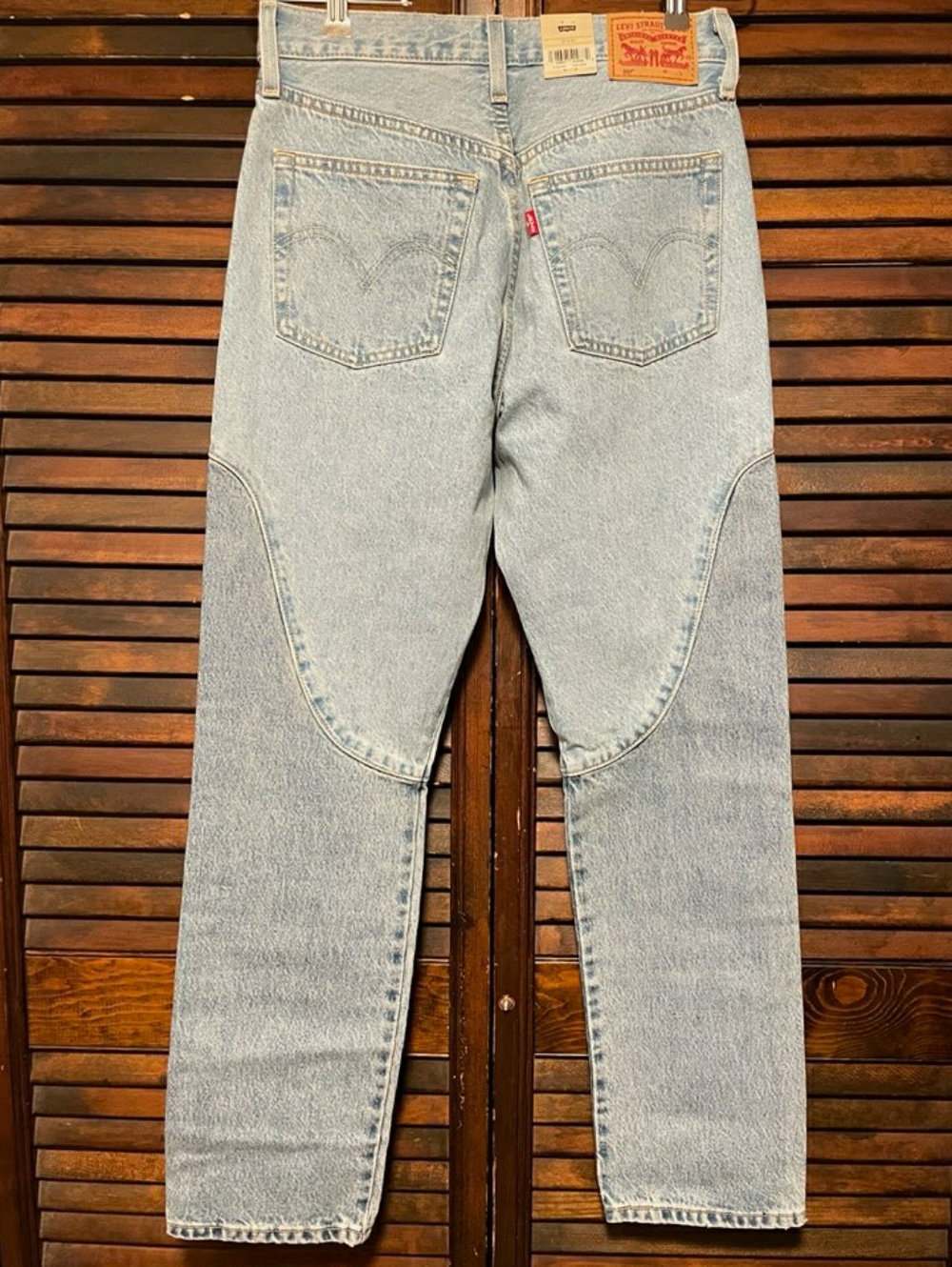 Levi's Original 501 Jeans - County Fair Straight Hiigh Rise Button Fly, Size 27 - Picture 6 of 6